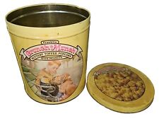 Vintage 1989 Franklin Crunch N Munch Toffee Popcorn Empty Collectible Tin picture