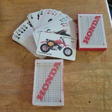 2 Vintage 1980's Honda Follow The Leader Motorcycle Playing Cards 1 Sealed picture