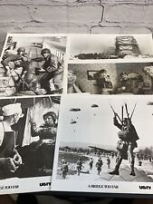 1977 A Bridge Too Far Lot Of (5) Press Movie Photos Sean Connery, Michael Caine picture