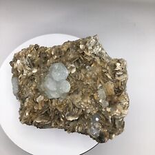 Aquamarine Crystal on Muskavite 2 LBS 10 Oz picture