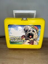 VINTAGE 1980 HERE'S BOOMER DOG THERMOS LUNCHBOX - MADE IN USA PARAMOUNT PICTURES picture