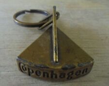 Vintage Copenhagen Snuff Can Metal Lid Opener Keychain New-corrosion spots picture