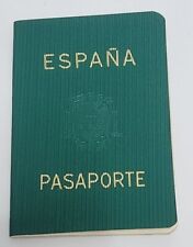 VINTAGE FRANCOIST SPAIN PASSPORT ISSUED 1974 & EXPIRED 1979 & RELATED DOCUMENTS picture