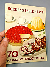 VTG RETRO Bordens Eagle Brand Condensed Milk 70 Recipes 24 Page Color Booklet picture