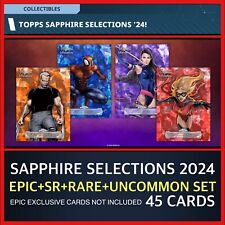 SAPPHIRE SELECTIONS-ORANGE EPIC+SR+R+UC 45 CARD SET-TOPPS MARVEL COLLECT DIGITAL picture