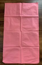 Vintage Plain All Pink Feed Sack Cloth Fabric Material 37 x 22 Uncut picture