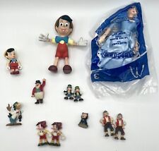 Vintage Pinocchio Figures Lot + 9 Marx Disney Miniatures Disneykins Geppetto Etc picture