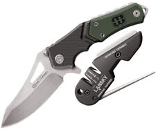 Lansky UTR7 Responder Folding Knife + Blademedic Sharpener Combo Pack picture