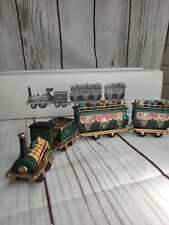 Dept 56 The Flying Scot Train Dickens Village Series Set of 4 Christmas Trains picture
