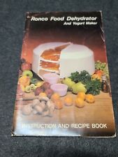 Vintage Ronco Dehydrator Owners Manual cc picture