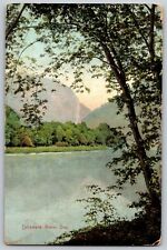Pennsylvania PA - Scenic View Of Delaware Water Gap - Vintage Postcard - Posted picture