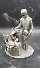 Vintage Norman Hines Pewter Figurine Father Michael J McGiving ... picture