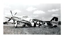 US Army North American P-51 D Airplane Vintage Photo 5x3.5