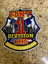 FDNY DIVISION 1 EMS PATCH picture