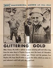 14 X 17 PNI Pictorial New of the Day Poster Glittering Gold Mike Cleary picture
