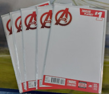 Avengers Rogue Planet #1 Set of (5) Blank Sketch Covers (2013) 8.0 VF or Better picture