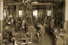 1918 Machine Shop Stevens Tech New Jersey Old Photo Picture 13