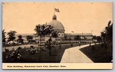 Main Building Minnesota State Fair Hamline Mn 1911 Postcard picture