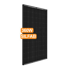 360W SILFAB Solar Panel 72 Cell Monocrystalline PERC PV Module 26Pcs, One Pallet picture