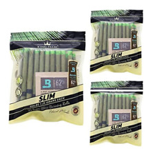 King Palm | Slim | Natural | Prerolled Palm Leafs | 3 Packs of 25 Each = 75Rolls picture