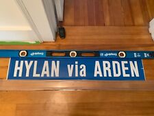 ACADEMY BUS TOURS ROLL SIGN HYLAN ARDEN VINTAGE TRANSIT COLLECTIBLE HOME DECOR picture