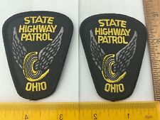Ohio Highway Patrol collectors Hat patch set 2 pieces all new picture