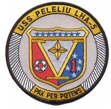 USS Peleliu LHA-5 Patch – Plastic Backing picture
