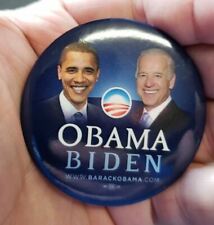 Obama Biden 2008 Presidential election button Obama Button  picture