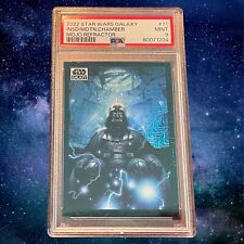 2022 Star Wars Galaxy INSIDE THE MEDITATION CHAMBER MOJO REFRACTOR # 03/50 PSA 9 picture