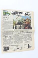 Vintage Newspaper Inside Passage Vol 5 No 1 1980 Glacier Bay: Whales vs Visitors picture
