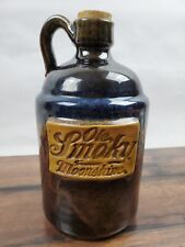 2012 Ole Smoky Tennessee Moonshine 10'' Handmade Stoneware Jug RARE Early picture