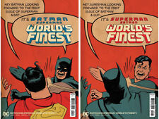 BATMAN/SUPERMAN: WORLD'S FINEST #1 (1:25 SLAP BATTLE MEME SET OF 2 BY ZDARSKY) picture