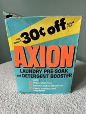 Used Vintage Axion Laundry Powder Enzyme Active Colgate-Palmolive Prop  picture