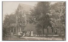 RPPC Cottage Hotel STAR LAKE NY St Lawrence Co Adirondacks Real Photo Postcard picture