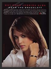 Until There's a Cure 2000s Print Advertisement 2007 Jessica Alba Aids HIV Actor picture