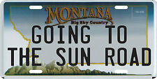 Going To The Sun Road Glacier National Park Montana Aluminum License Plate picture