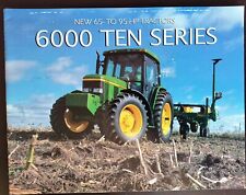 1990s John Deere Tractors Sales Brochure 6410 Advertising Catalog. Wall Art picture