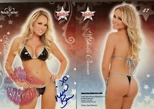 2007 BENCHWARMER CARD MICHELLE BAENA ALL STAR KISS PRINT & SIGNED  picture