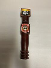 Widmer Brothers Series 924 Pitch Black IPA Wood Beer Keg Tap Handle picture