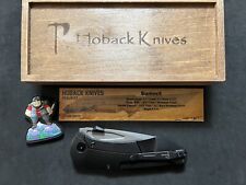 Jake Hoback Summit Knife, Black DLC Ti, 4.3” M390 ** NEW IN BOX & SHIPS FAST ** picture