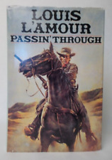 Louis L'Amour Passin' Through HC 1st Edition G. K. Hall Large Print 1985 EUC picture