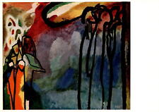 Hanfstaengl print of Kandinsky's Improvisation XIX.vintage post card picture
