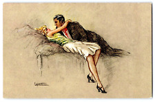 Laporte c1910 Artist-Signed Postcard Prostitute Series 32-5 Les Grands Serments picture