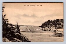 Harborside ME- Maine, Mill Cove, Antique, Vintage c1945 Souvenir Postcard picture