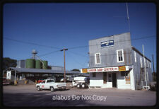Orig 1991 SLIDE View of Carbon Agri-Center & Truck and Birdsong Peanut Plant TX picture