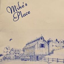 Vintage 1999 Mike's Place Restaurant Menu 1700 South Water Street Kent Ohio picture