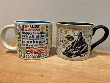 The Unemployed Philosophers Guild 2 Mugs, Sherlock Holmes & First Lines of Lit picture