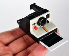 POLAROID LAND CAMERA Worlds Coolest Smallest Toy vtg SX70 Mini OneStep Keychain picture