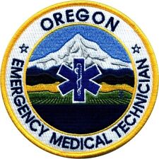Oregon EMT Emergency Medical Technician patch OR picture