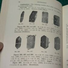 1936 MINERALOGY Minerals & Crystals Edward Kraus McGraw Vintage College Textbook picture
